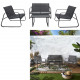 samoa 4-piece garden furniture set