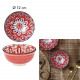 red jaipur bowl d12cm