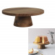 acacia cake stand d28cm