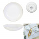 assiette creuse lisere dore 21cm