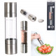2 in 1 stainless steel salt and pepper mill