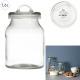 glass jar with lid 1.6l