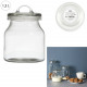 glass jar with lid 1.3l