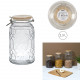 conservation jar with bamboo lid 2.3l