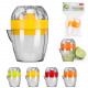 lemon squeezer with tank 10cl, 4- times assorted