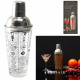 glass shaker with recipes 450ml