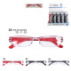 reading glasses, 9-fold assorted