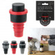 wine stopper and air pump, 3- times assorted