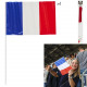flag france 30x20cm x4