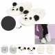 chaussons animaux kawaii a3, 3-fois assorti