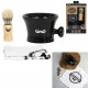 beard care set with 3 accessories