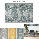 indoor-outdoor carpet 150x210cm, 3-fold assorted