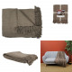 sofa cover waffle taupe130x160cm