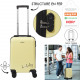 valise cabine jaune holidays 28l