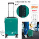 valise cabine vert holidays 28l