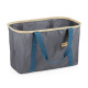 Foldable shopping basket Click SHOP!, gray
