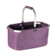 Foldable shopping basket SHOP !, violet