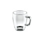 Glass cup CREMA 400 ml