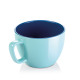 Large mug CREMA SHINE, azure