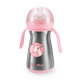 Vacuum flask PAPU PAPI 200 ml, pink