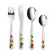 Children's cutlery BAMBINI, cars, 4 pieces