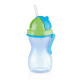 Child drinking bottle with drinking straw BAMBINI 