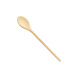 Oval wooden spoon WOODY, 25 cm