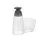 Dishwashing liquid dispenser CLEAN KIT 350 ml, wit