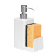 Dish soap dispenser ONLINE 350 ml, with shelf