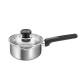 BRAVA saucepan with double-sided pouring spout and