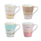 Cup myCOFFEE, 4 pieces, Romance