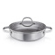 Deep frying pan SteelCRAFT with lid ø 28 cm, 2