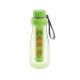 Bottle with fruit insert myDRINK 0.7 l, green