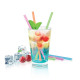 Drinking straws myDRINK, with spoon, 24 pieces