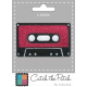 Ecusson - Cassette MC cassette audio retro