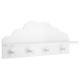 patere witte wolk x4, wit