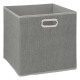 box storage 31x31 gray c chine, light gray
