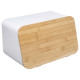 caja de pan de metal + modo bam blanco