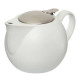 witte bal theepot 75cl, wit