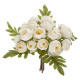 bouquet 18 mini camelia h30, blanco