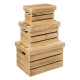 houten krattenbox x3