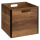caja de almacenaje 31x31 madera industrial, incolo
