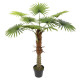 palmboom 1 stam h120cm, groen