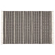 alfombra delhi reversible 120x170, blanco y negro
