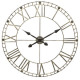 reloj de metal Vintage cepillo d77, gris oscuro