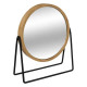 espejo abatible d22 bambú, marrón