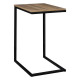 mesa auxiliar metal madera