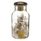 száraz virág üveg gyertyatartó h13, 3- szer szortí
