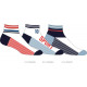 set of 3 men's short socks, sport 10-