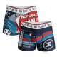 set of 2 men's boxer shorts, fan goal blue &am
